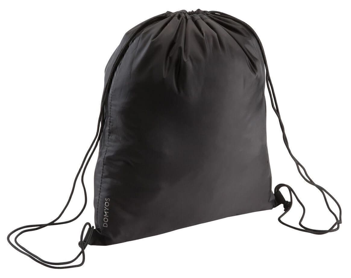 کیف کفش ورزشی زنانه Decathlon Domyos تاشو مشکی فیتنس کیف کفش ورزشی زنانه Decathlon Domyos تاشو مشکی فیتنس