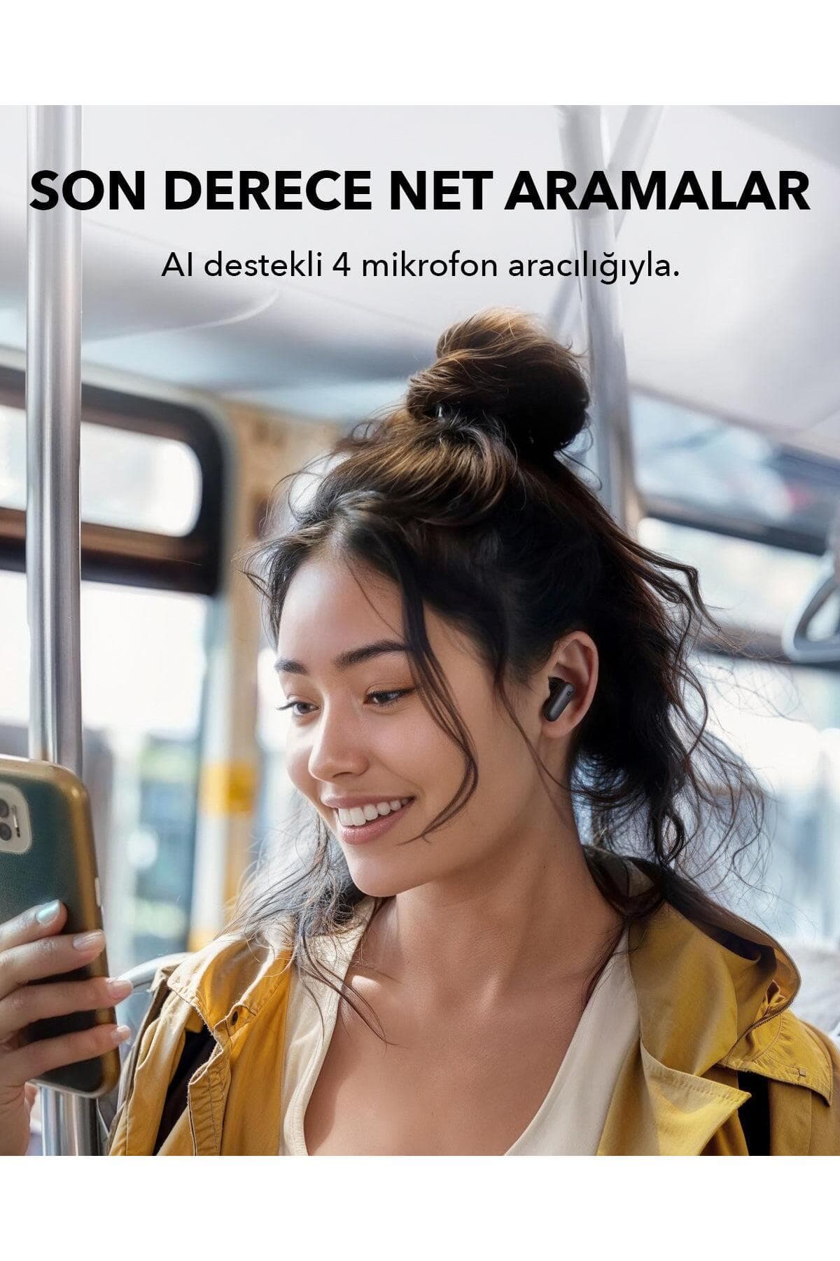 هدفون بلوتوثی داخلگوشی Anker Soundcore R50i NC با حذف نویز فعال سفید مدل A3959 هدفون بلوتوثی داخلگوشی Anker Soundcore R50i NC با حذف نویز فعال سفید مدل A3959