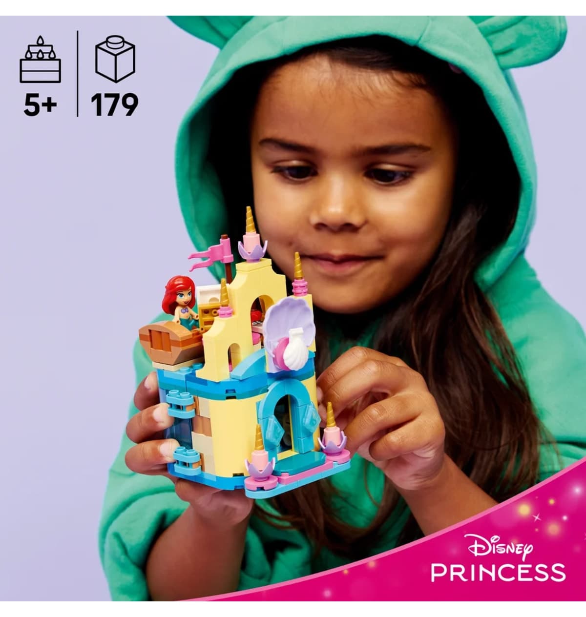 لگو Disney Princess Ariel'in Sihirli Mini Sarayı مدل 43285 با 179 قطعه لگو Disney Princess Ariel'in Sihirli Mini Sarayı مدل 43285 با 179 قطعه