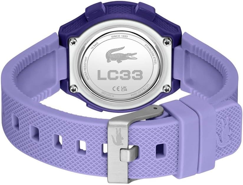 ساعت مچی بچگانه Lacoste یونیسکس بنفش مدل LAC2030071 ساعت مچی بچگانه Lacoste یونیسکس بنفش مدل LAC2030071