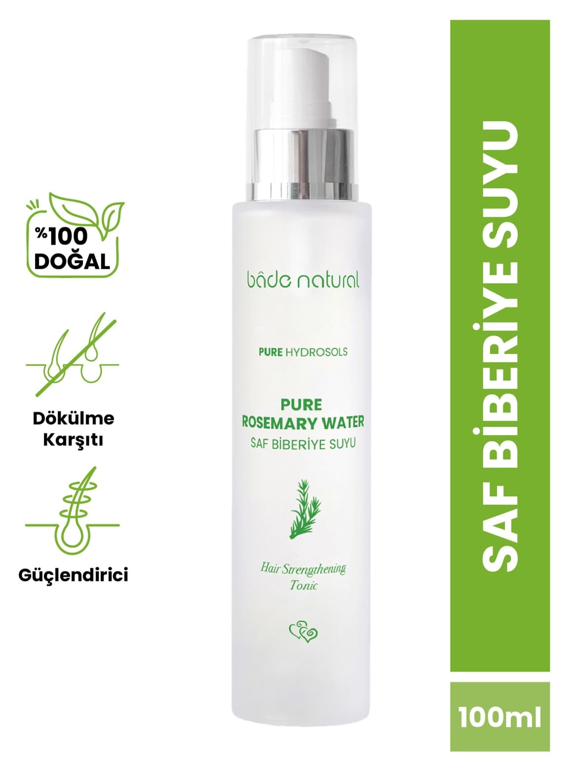 تونیک مو Bade Natural آب رزماری ضد ریزش و تقویت رشد 100ml تونیک مو Bade Natural آب رزماری ضد ریزش و تقویت رشد 100ml