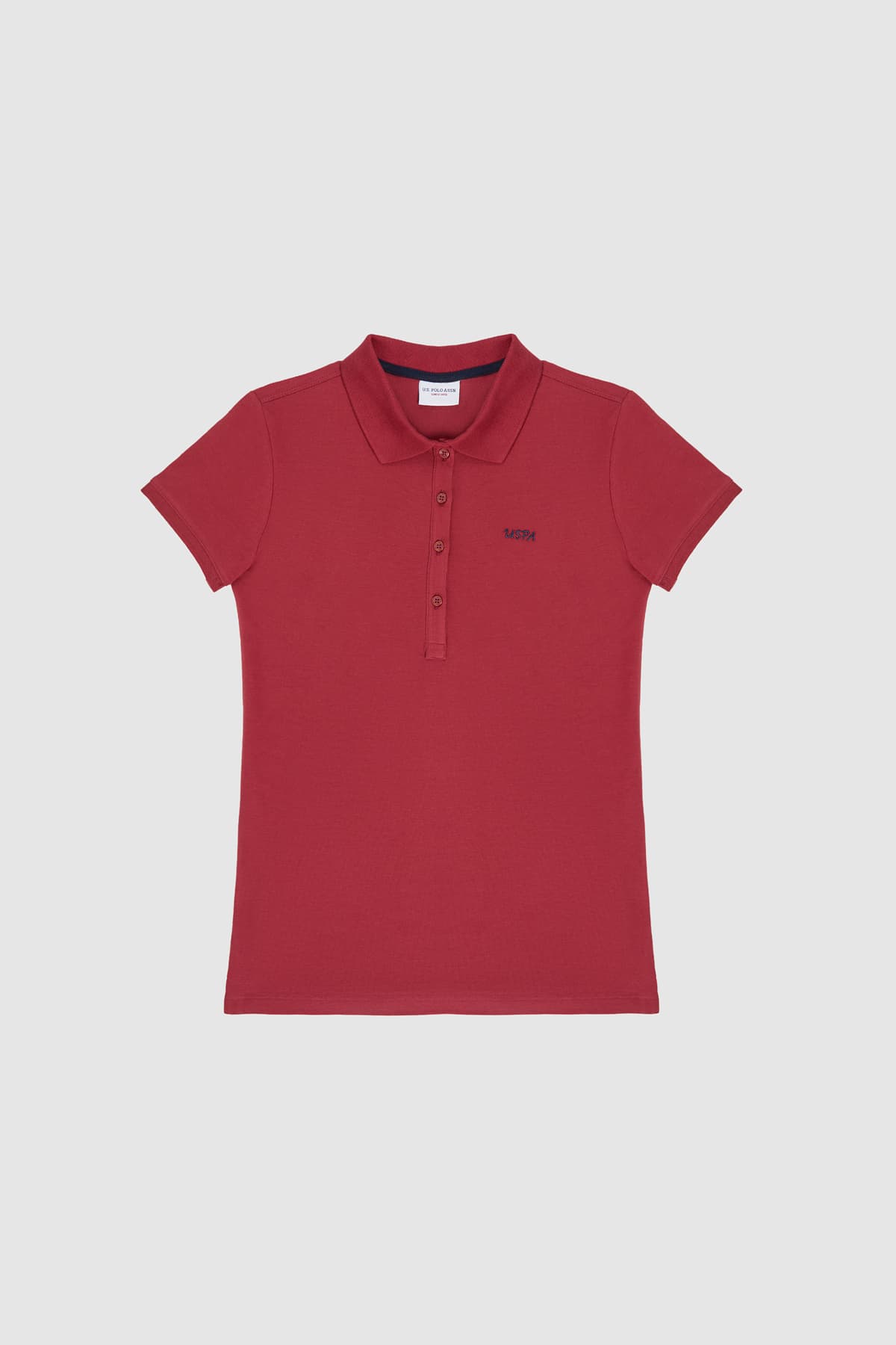 تیشرت زنانه U.S. Polo Assn. بیسیک قرمز گیلاسی مدل 50323461-VR223 تیشرت زنانه U.S. Polo Assn. بیسیک قرمز گیلاسی مدل 50323461-VR223
