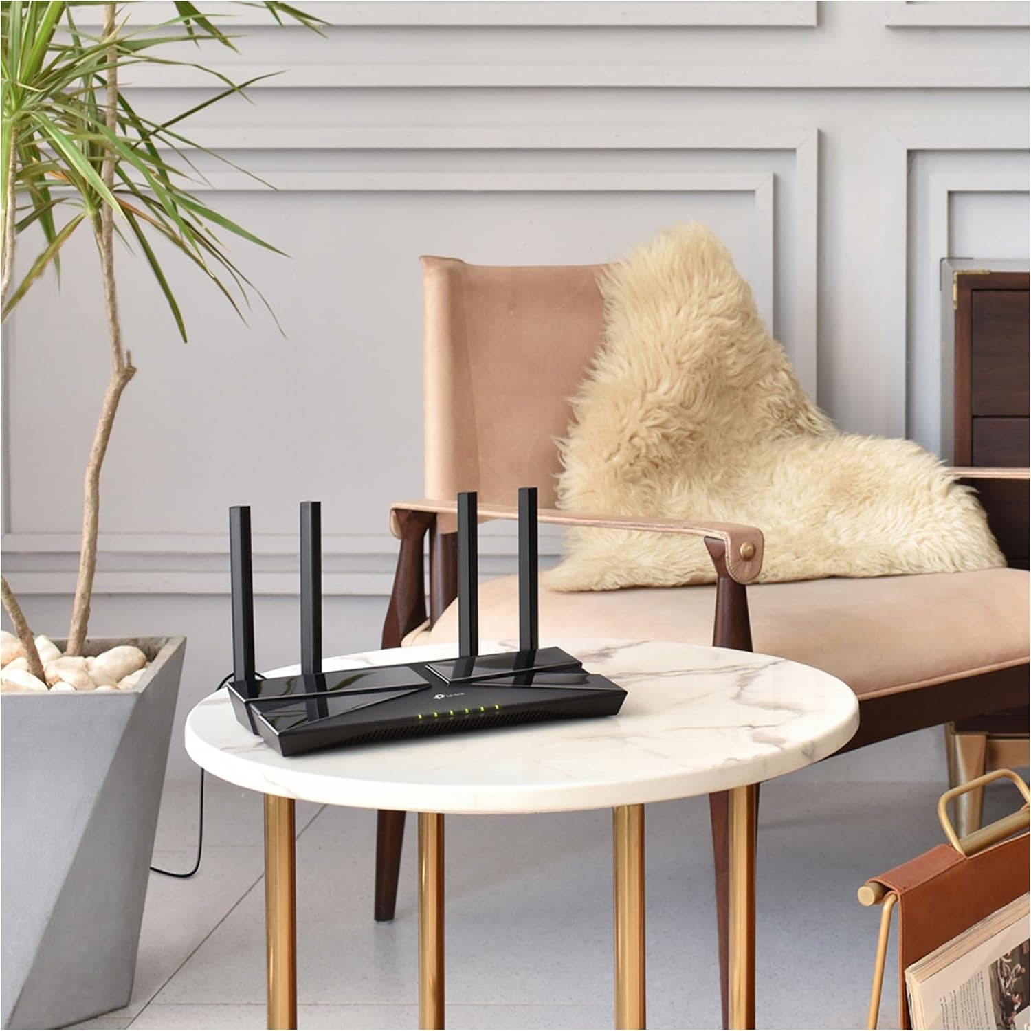 روتر وایفای TP-Link مدل Archer AX23 با استاندارد AX1800 دوباند Wi-Fi 6 روتر وایفای TP-Link مدل Archer AX23 با استاندارد AX1800 دوباند Wi-Fi 6