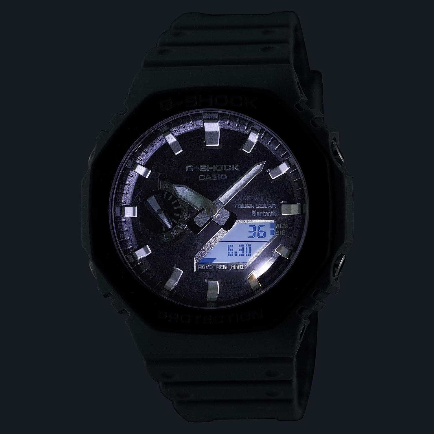 ساعت مچی مردانه Casio G-Shock آنالوگ دیجیتال خاکستری مشکی مدل GA-B2100LUU-8ADR ساعت مچی مردانه Casio G-Shock آنالوگ دیجیتال خاکستری مشکی مدل GA-B2100LUU-8ADR