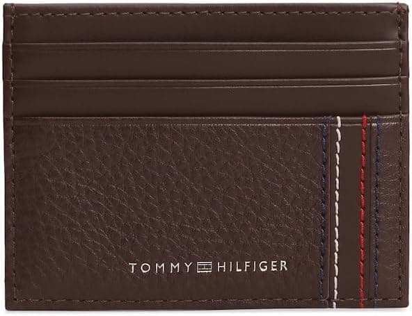 کیف کارت مردانه Tommy Hilfiger قهوهای مدل TH CENTRAL CC HOLDER OS کیف کارت مردانه Tommy Hilfiger قهوهای مدل TH CENTRAL CC HOLDER OS