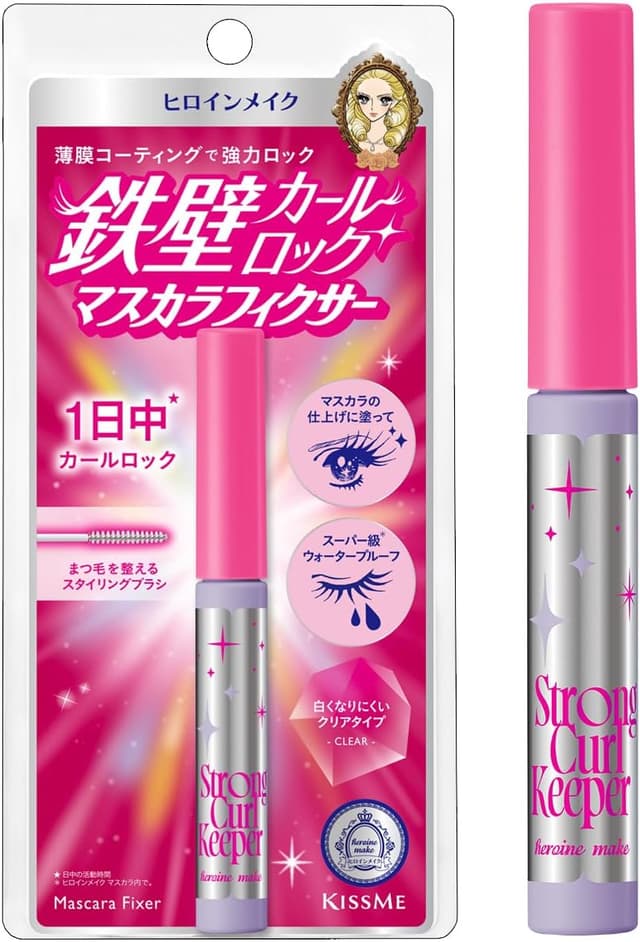 فیکسر ریمل KissMe Isehan Heroine Make مدل Strong Curl Keeper WP 01 فیکسر ریمل KissMe Isehan Heroine Make مدل Strong Curl Keeper WP 01