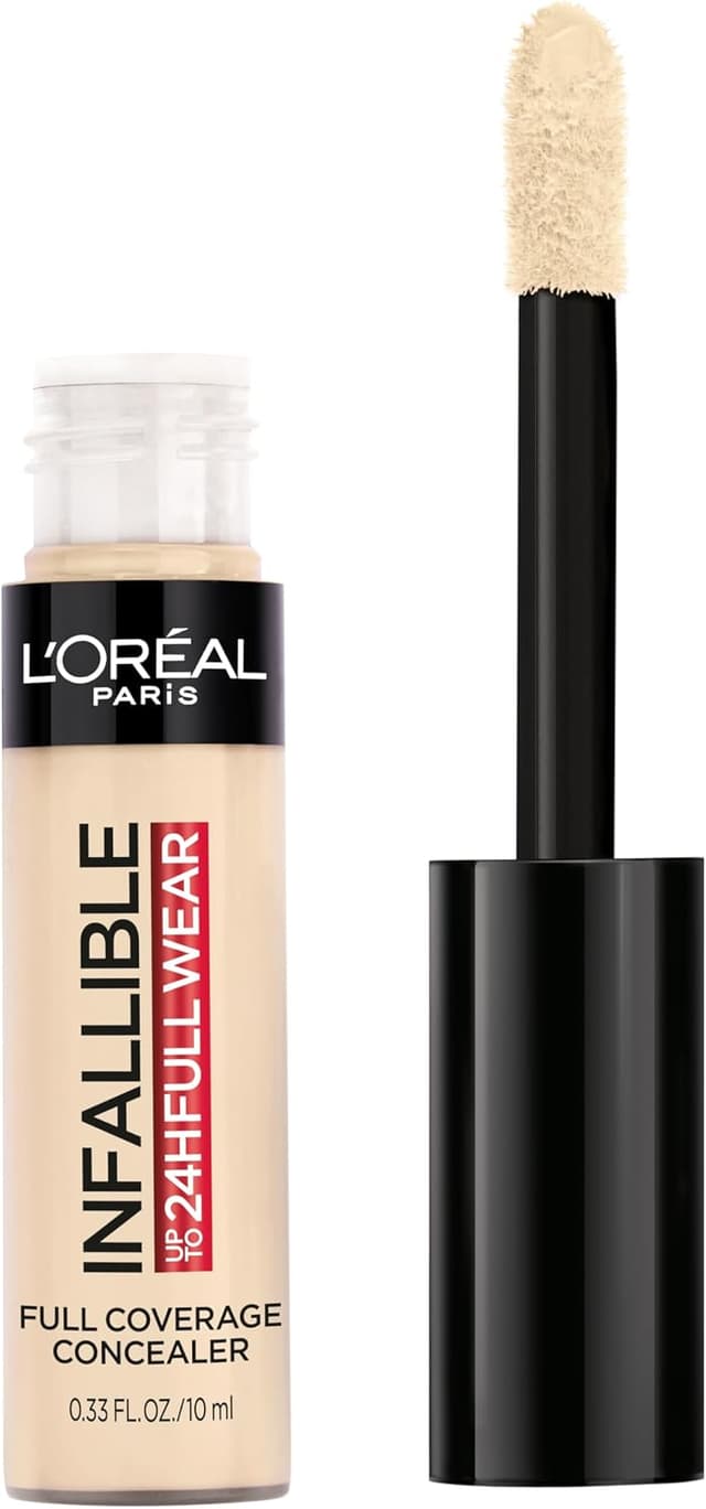 کانسیلر مات ضدآب و پوشاننده کامل L'Oreal Paris مدل Eggshell کانسیلر مات ضدآب و پوشاننده کامل L'Oreal Paris مدل Eggshell