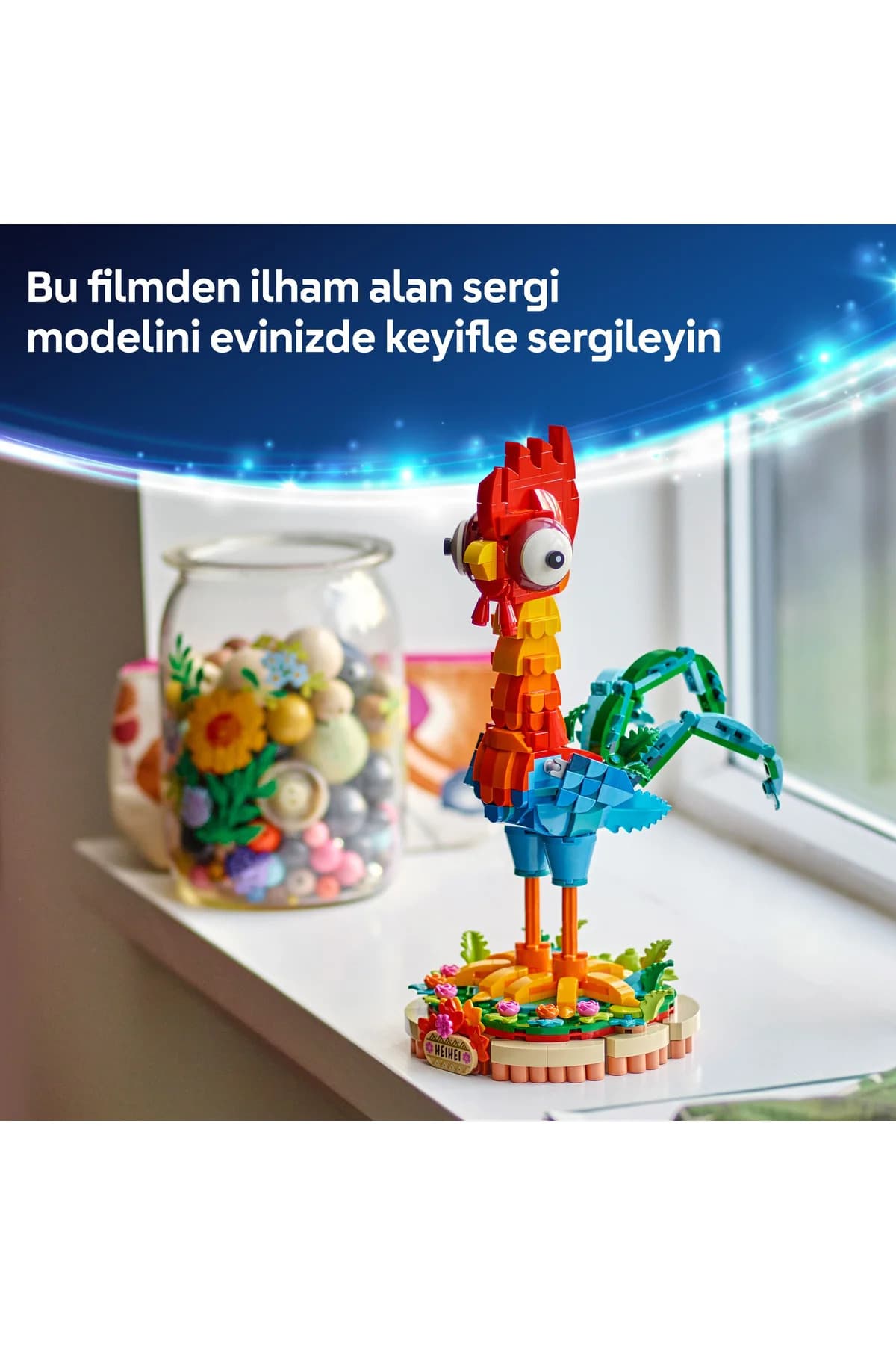 ست ساختنی اسباببازی برای ۹ سال به بالا لگو Disney Heihei مدل 43272 با 566 قطعه ست ساختنی اسباببازی برای ۹ سال به بالا لگو Disney Heihei مدل 43272 با 566 قطعه