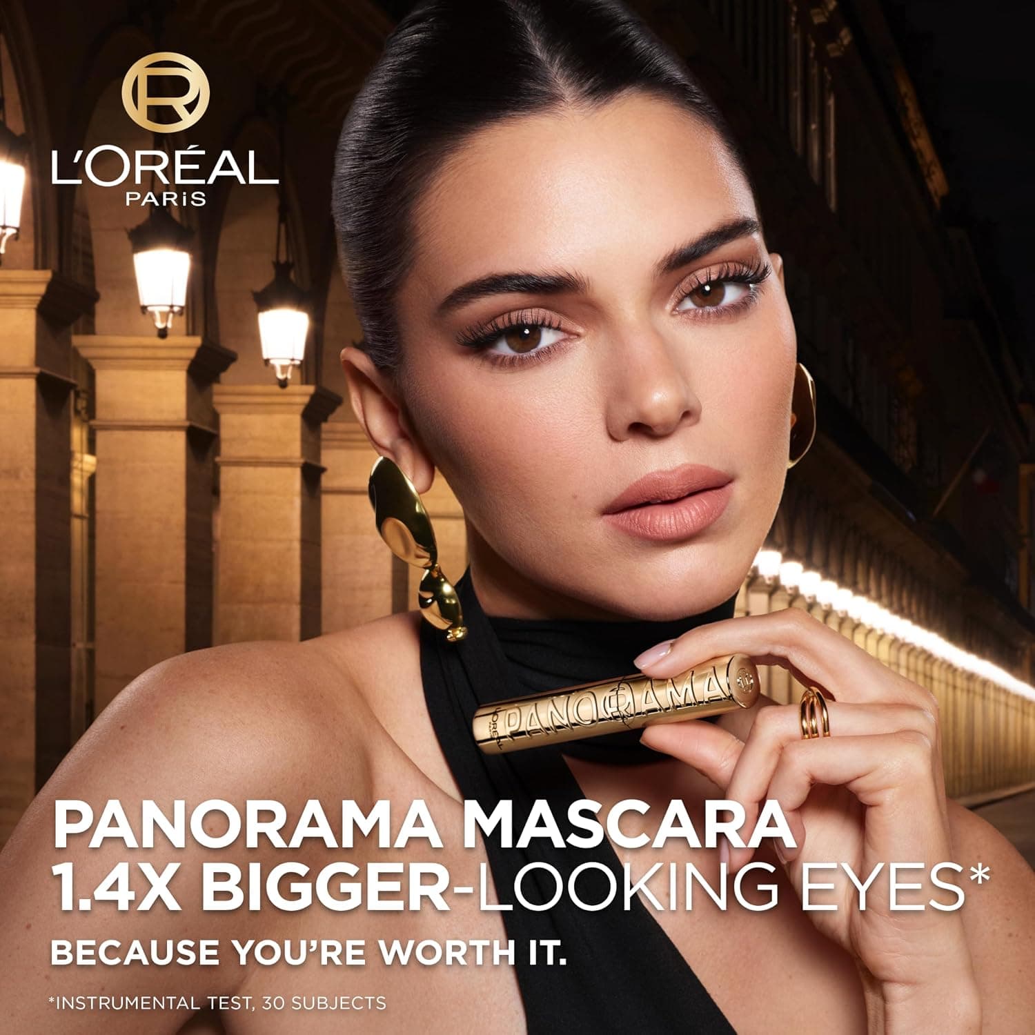 ماسکارا L'Oreal Paris Panorama حجمدهنده قهوهای تیره ماسکارا L'Oreal Paris Panorama حجمدهنده قهوهای تیره