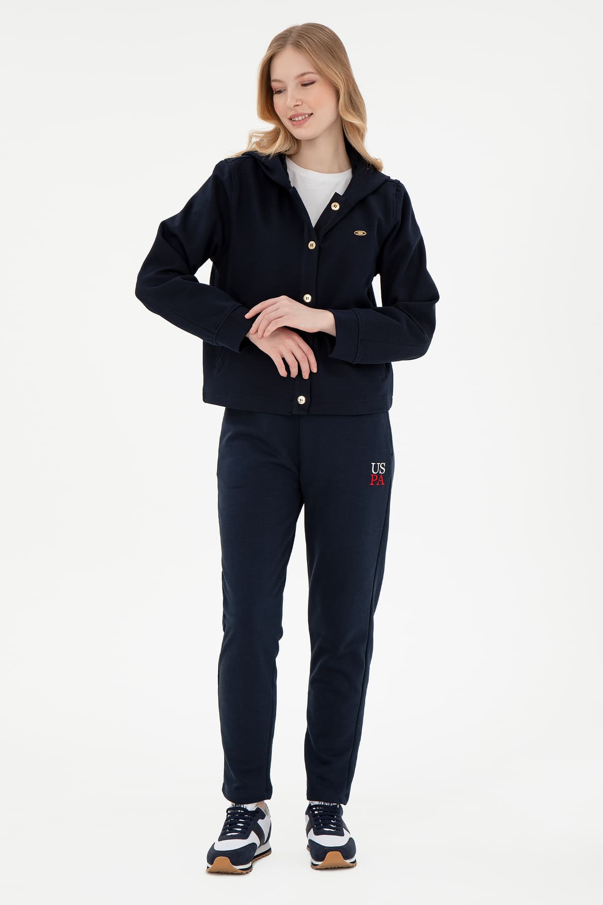 سوئیشرت زنانه U.S. Polo Assn. سرمهای مدل 50292441-VR033 سوئیشرت زنانه U.S. Polo Assn. سرمهای مدل 50292441-VR033