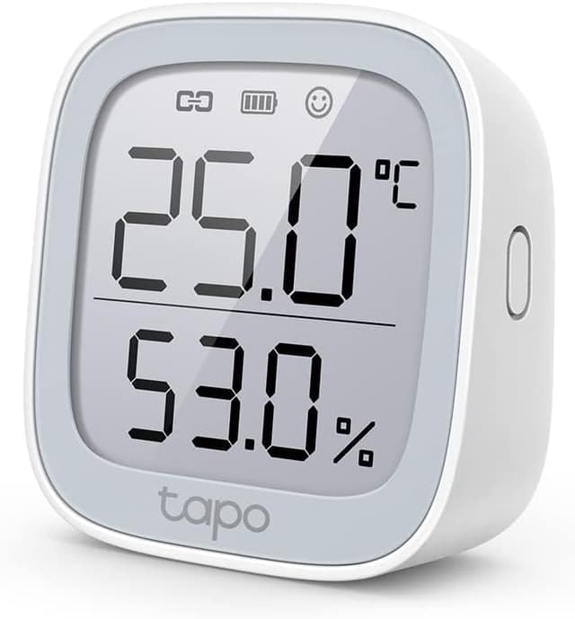 مانیتور هوشمند دما و رطوبت Tapo با صفحه نمایش LCD مدل T315 مانیتور هوشمند دما و رطوبت Tapo با صفحه نمایش LCD مدل T315