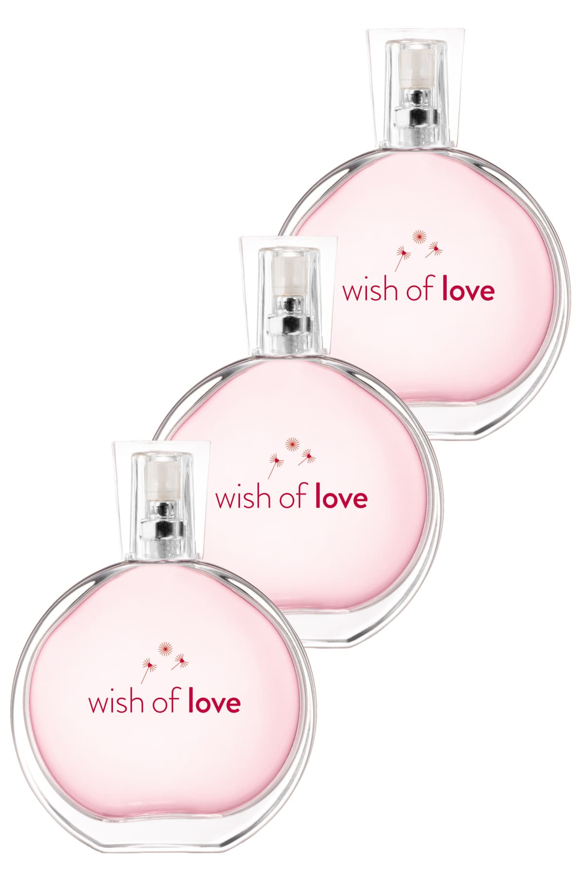 عطر زنانه Avon Wish Of Love EDT 50 Ml ست سهتایی