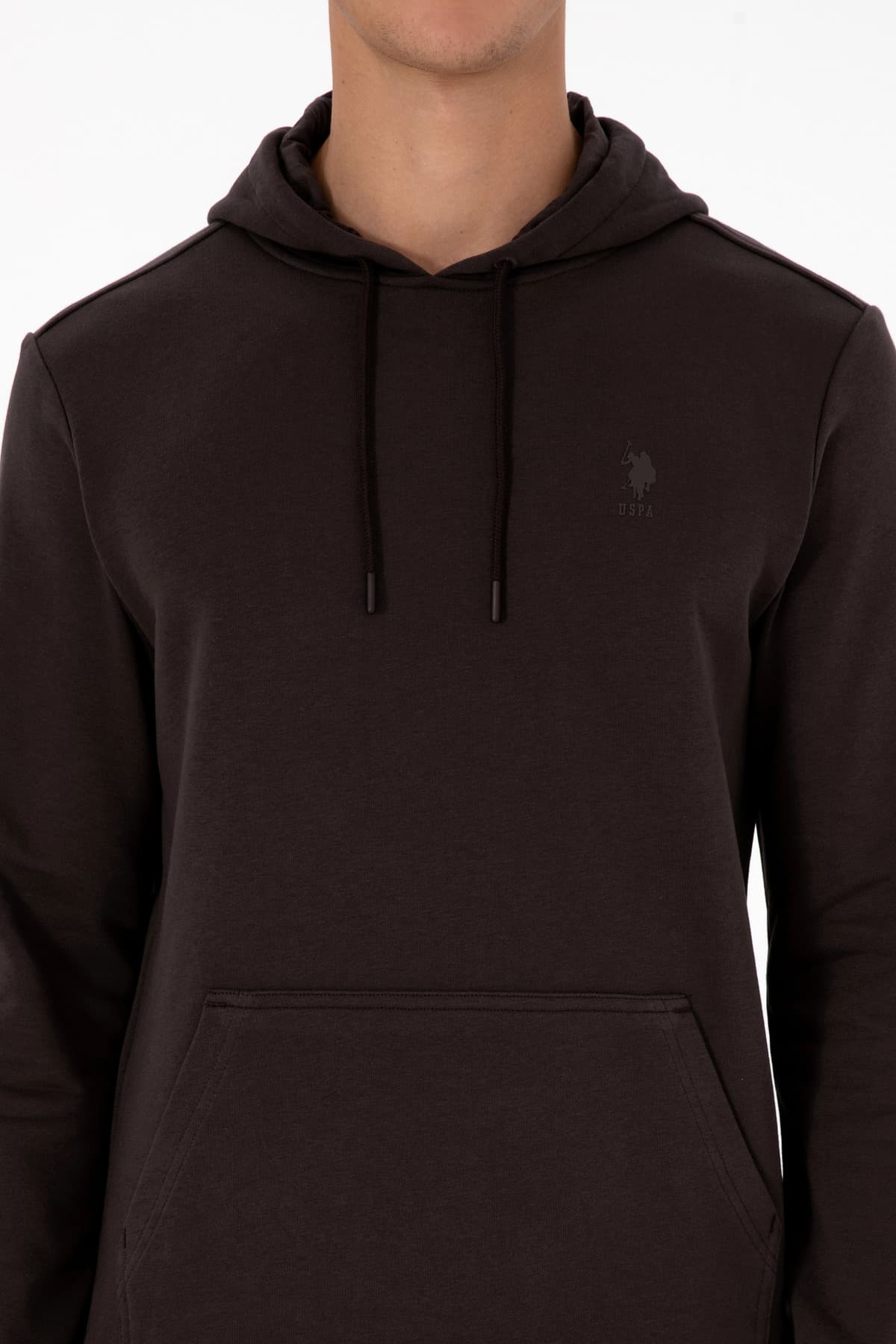 سوئیشرت مردانه U.S. Polo Assn. کلاهدار فیت معمولی قهوهای تیره مدل 50313720-VR084 سوئیشرت مردانه U.S. Polo Assn. کلاهدار فیت معمولی قهوهای تیره مدل 50313720-VR084
