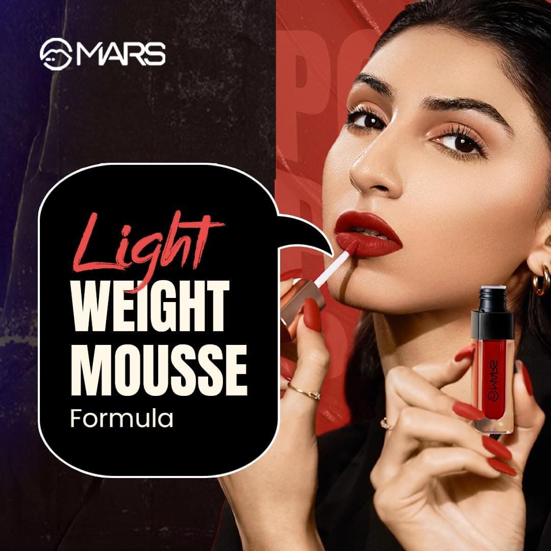 رژ لب مایع موس زنانه MARS Popstar با جلوه مات مدل 03-Chorus Girl (6.0ml) رژ لب مایع موس زنانه MARS Popstar با جلوه مات مدل 03-Chorus Girl (6.0ml)