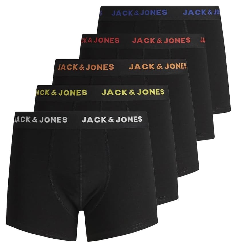 ست باکسر مردانه Jack & Jones بسته 5 عددی ست باکسر مردانه Jack & Jones بسته 5 عددی