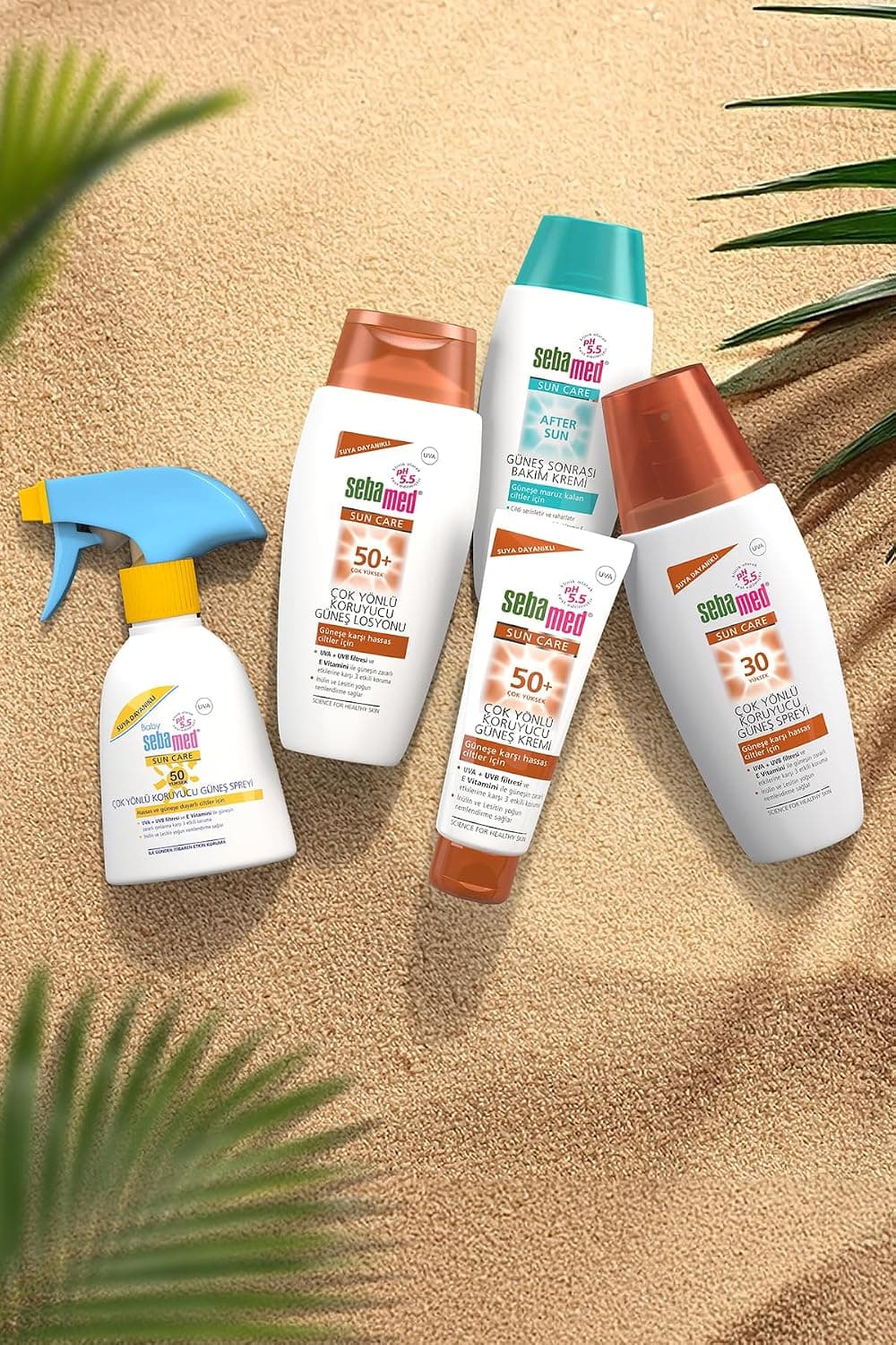لوسیون ضدآفتاب Sebamed با محافظت سهگانه، فیلتر UVA/UVB و ویتامین E SPF 50+ 150 ml لوسیون ضدآفتاب Sebamed با محافظت سهگانه، فیلتر UVA/UVB و ویتامین E SPF 50+ 150 ml