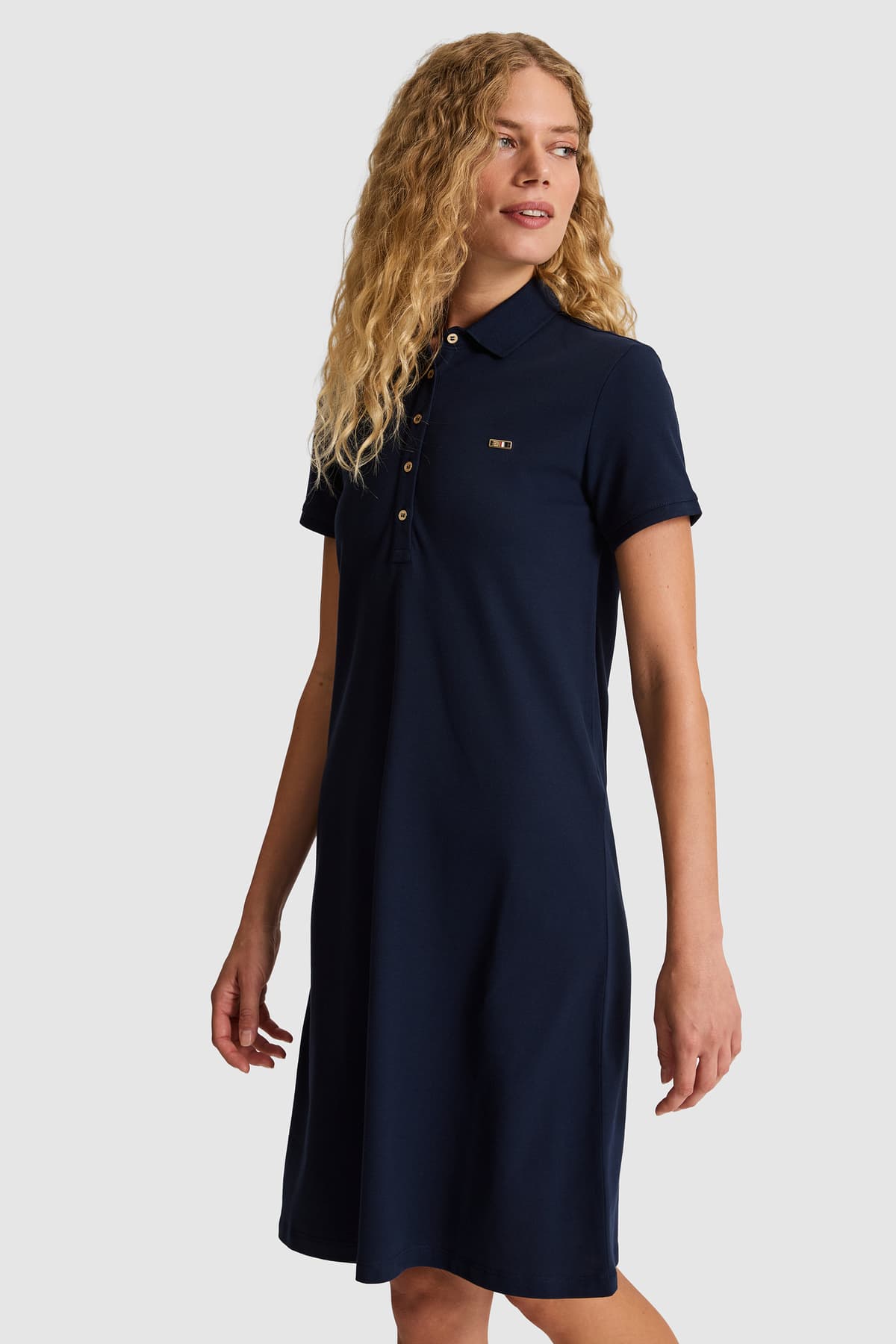 پیراهن بافت زنانه U.S. Polo Assn. سرمهای مدل 50323538-VR033 پیراهن بافت زنانه U.S. Polo Assn. سرمهای مدل 50323538-VR033