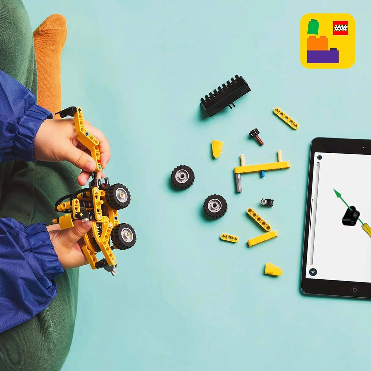 لگو Technic لودر بیل مکانیکی مدل 42197 لگو Technic لودر بیل مکانیکی مدل 42197