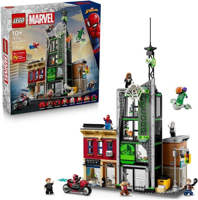 لگو 76324 Marvel Spider-Man vs. Oscorp لگو 76324 Marvel Spider-Man vs. Oscorp