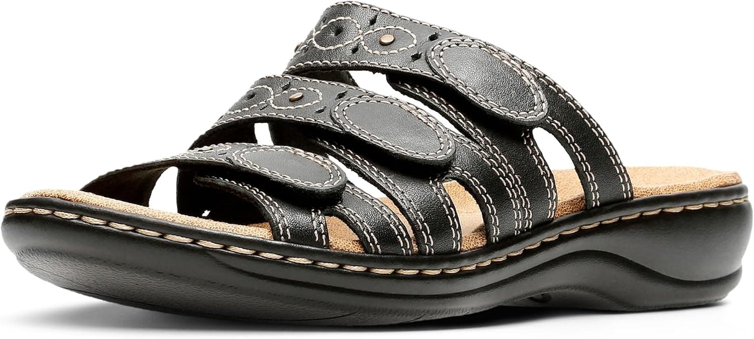 صندل زنانه Clarks اسلایدی مدل Leisa Cacti Q صندل زنانه Clarks اسلایدی مدل Leisa Cacti Q
