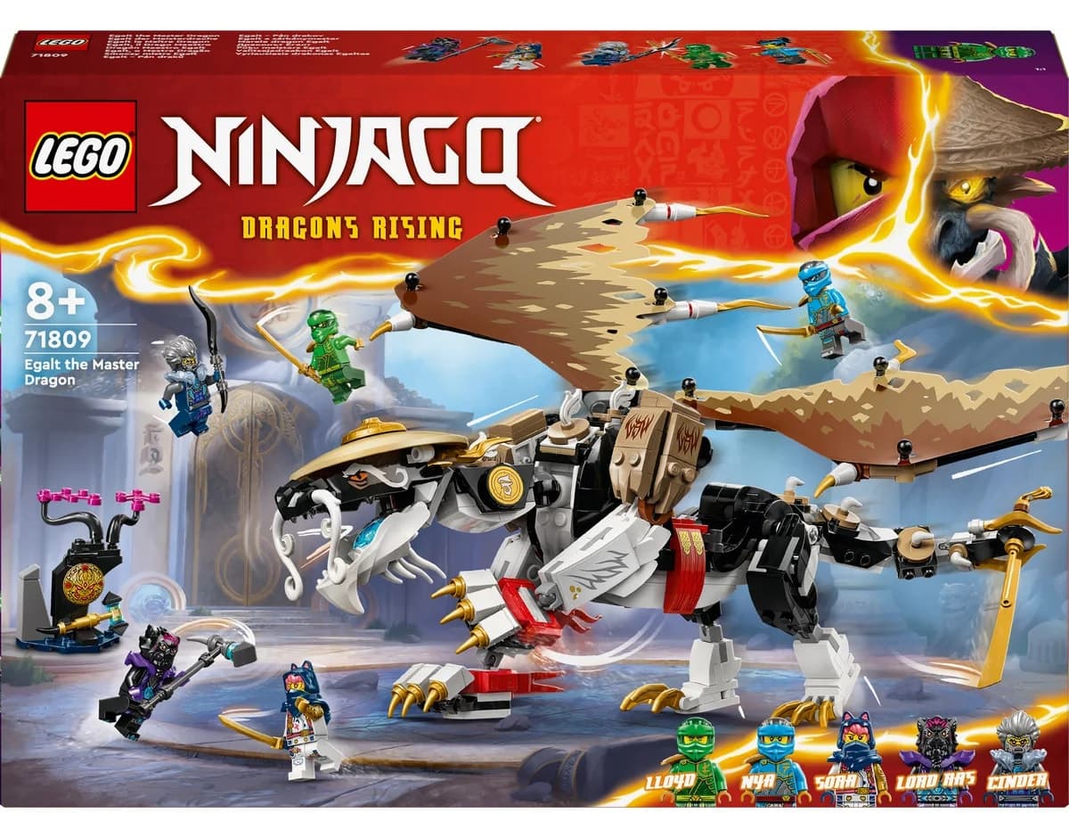 لگو NINJAGO برای کودکان 8+ با 532P مدل Usta Ejderha Egalt 71809 لگو NINJAGO برای کودکان 8+ با 532P مدل Usta Ejderha Egalt 71809