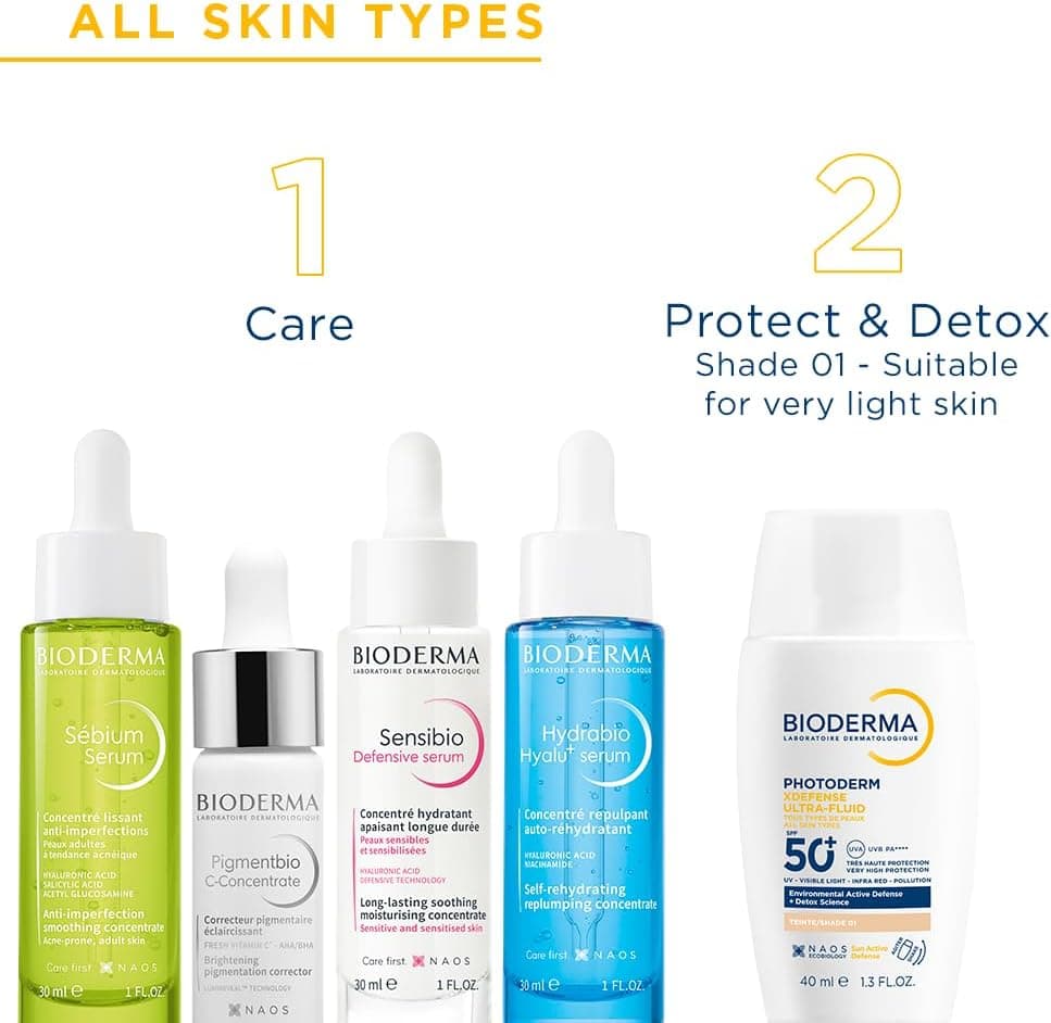 کرم ضد آفتاب Bioderma آنتیاکسیدان مدل Photoderm XDefense SPF50+ بسیار روشن 40 ml کرم ضد آفتاب Bioderma آنتیاکسیدان مدل Photoderm XDefense SPF50+ بسیار روشن 40 ml