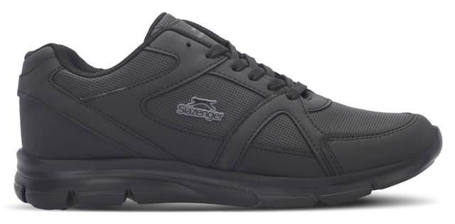 کفش اسنیکر مردانه Slazenger سایز بزرگ مشکی مدل PERA کفش اسنیکر مردانه Slazenger سایز بزرگ مشکی مدل PERA
