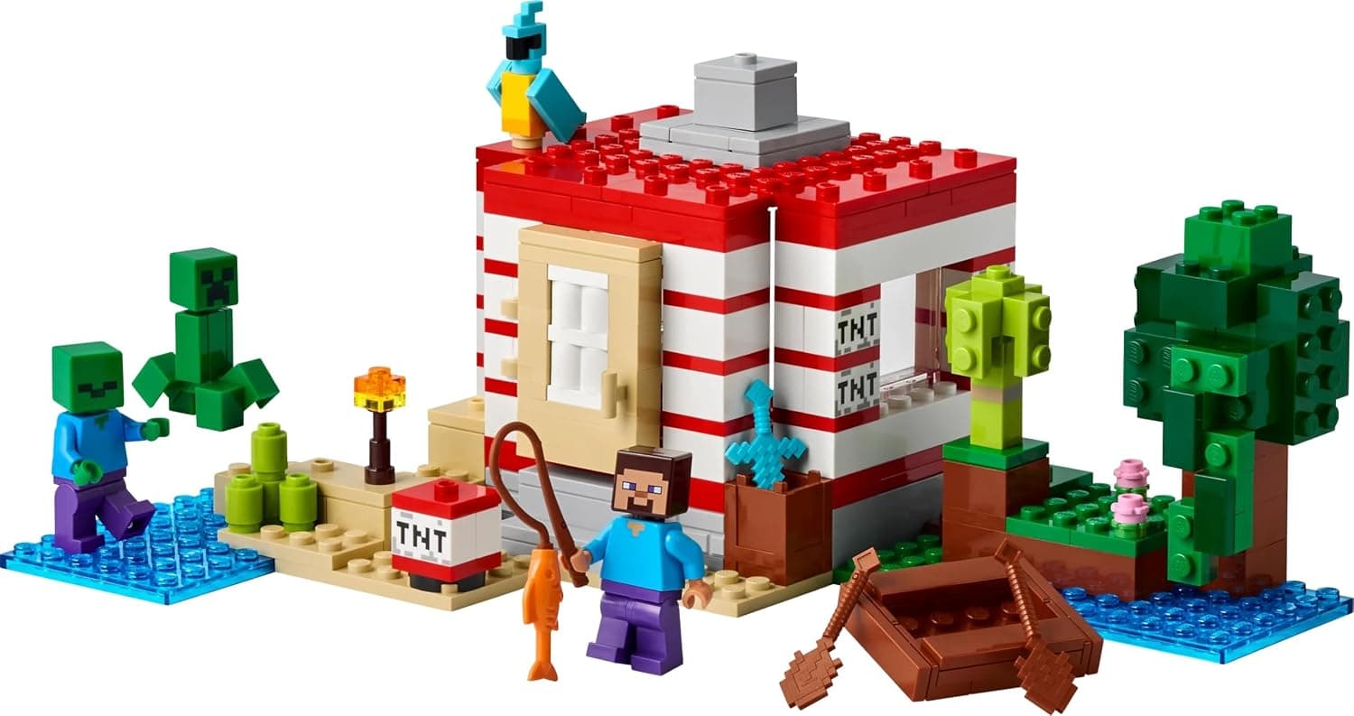 لگو Minecraft خانه جنگلی TNT مدل 21275 لگو Minecraft خانه جنگلی TNT مدل 21275