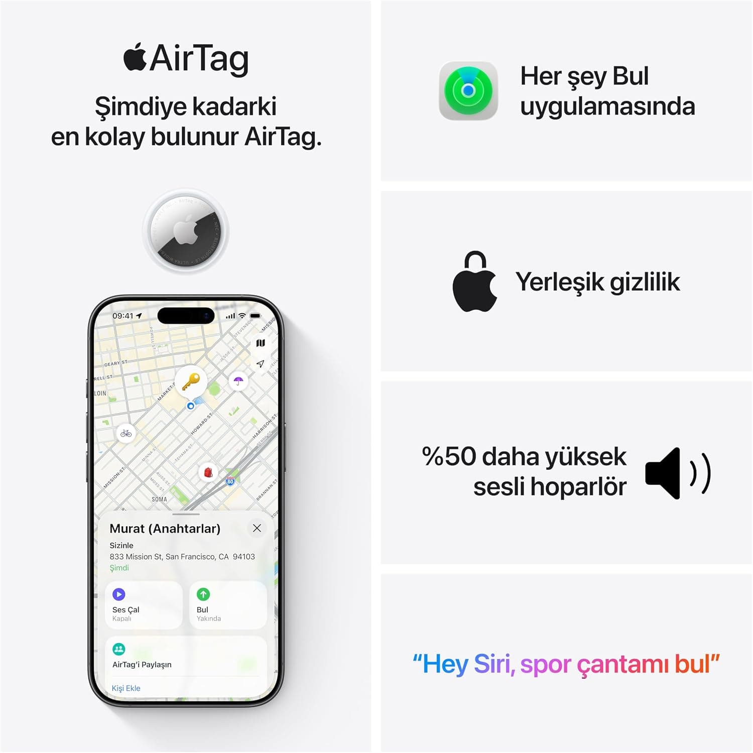 ردیاب Apple AirTag نسل دوم با قابلیت یافتن صدا ردیاب Apple AirTag نسل دوم با قابلیت یافتن صدا