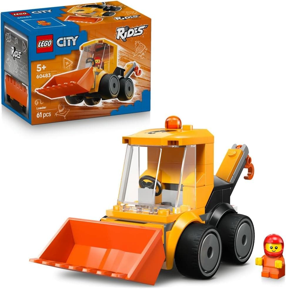 لگو سری City Rides مدل Construction Loader 60483 لگو سری City Rides مدل Construction Loader 60483