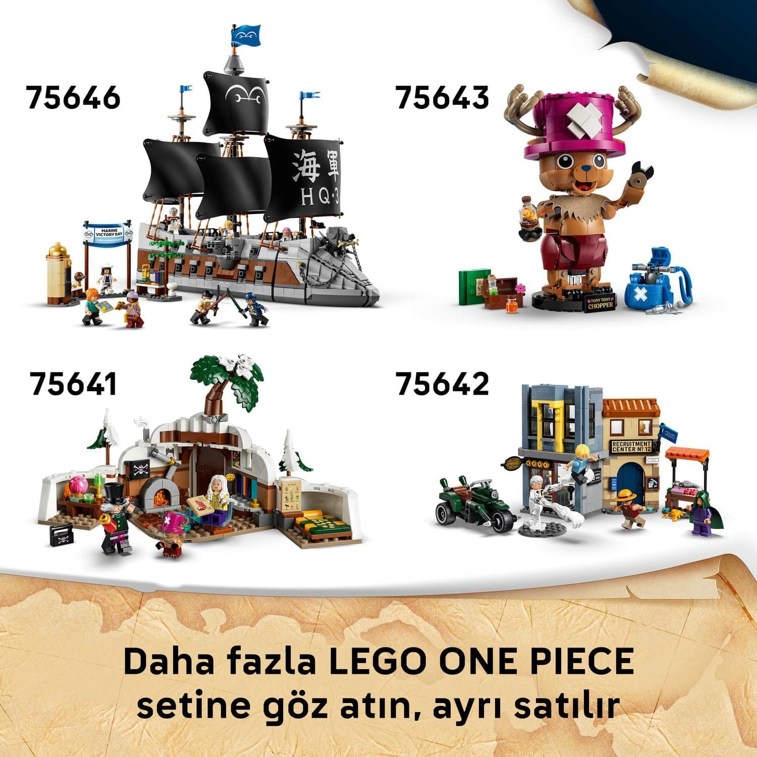 لگو One Piece نبرد قلعه درام مدل 75645 لگو One Piece نبرد قلعه درام مدل 75645