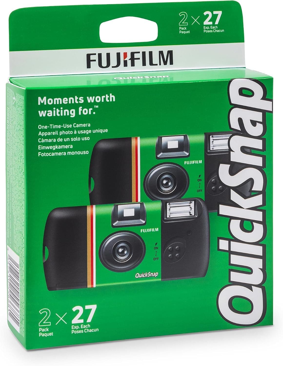 دوربین یکبارمصرف Fujifilm QuickSnap Flash 400 بسته 2 عددی دوربین یکبارمصرف Fujifilm QuickSnap Flash 400 بسته 2 عددی