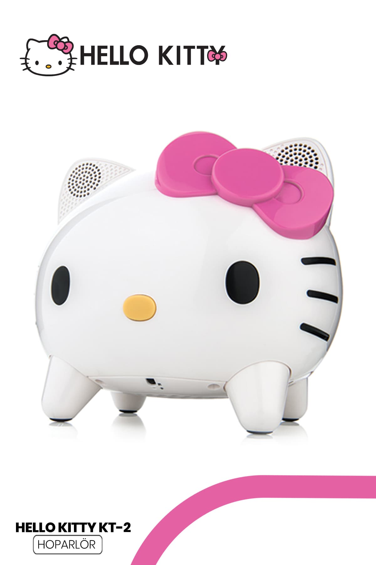هاپلاگر قابل حمل USB مدل Kt-2 Hello Kitty هاپلاگر قابل حمل USB مدل Kt-2 Hello Kitty