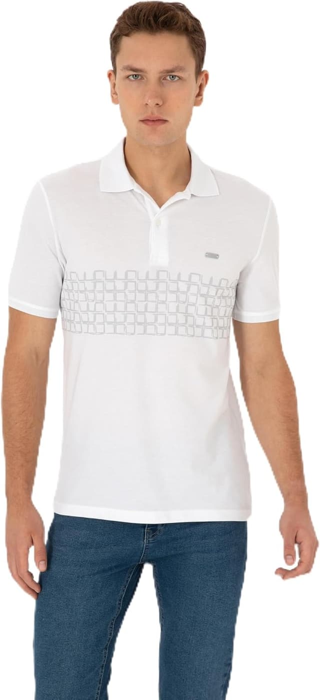 تیشرت مردانه U.S. POLO ASSN. سفید مدل 50324789-VR013 تیشرت مردانه U.S. POLO ASSN. سفید مدل 50324789-VR013