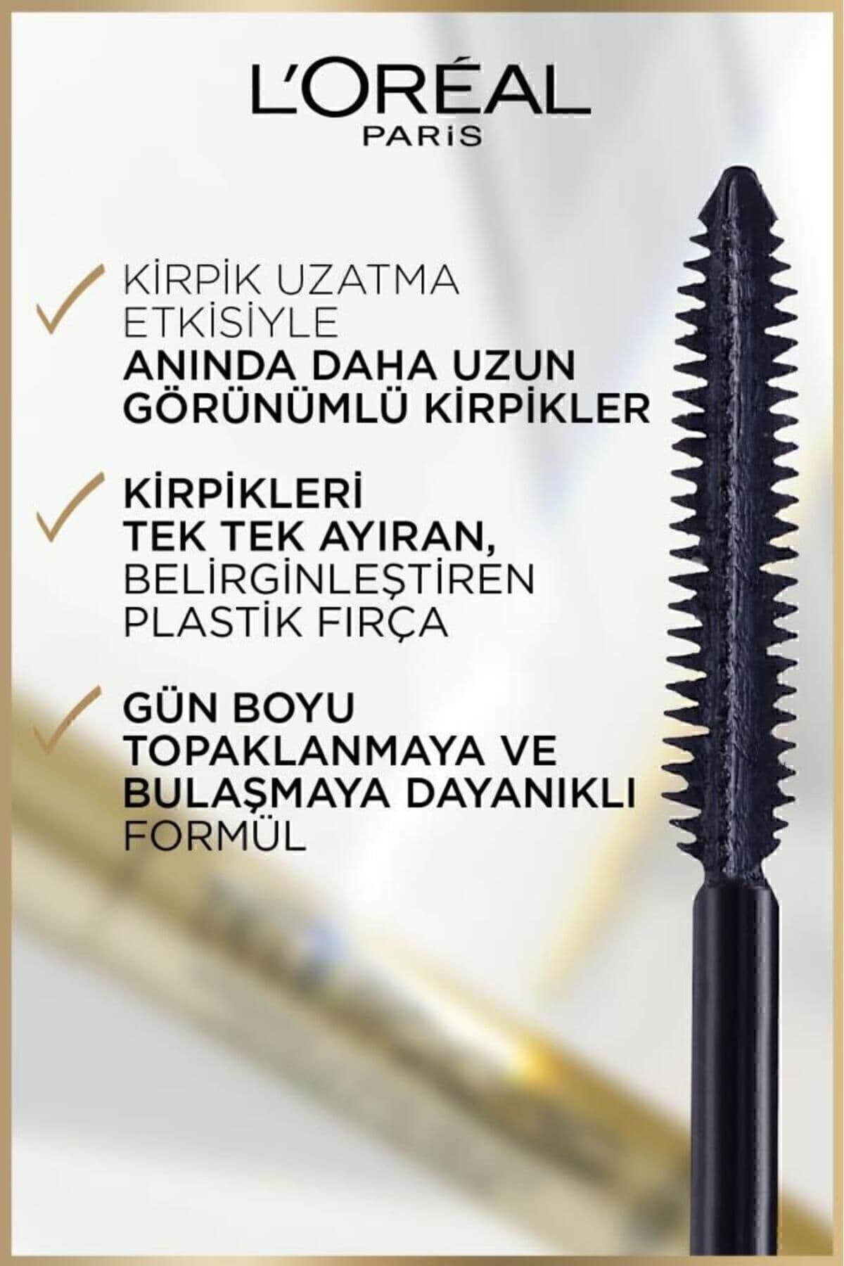 ماسکارا L'Oreal Paris مشکی Telescopic ست 2 عددی ماسکارا L'Oreal Paris مشکی Telescopic ست 2 عددی