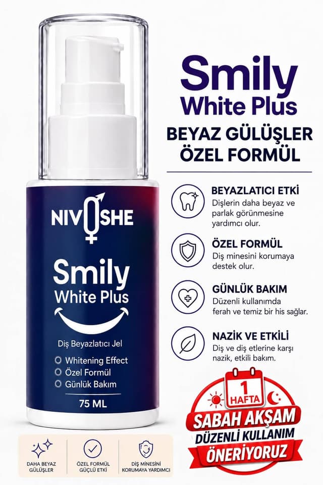 ژل سفیدکننده و براقکننده دندان NIVOSHE 75ML ژل سفیدکننده و براقکننده دندان NIVOSHE 75ML