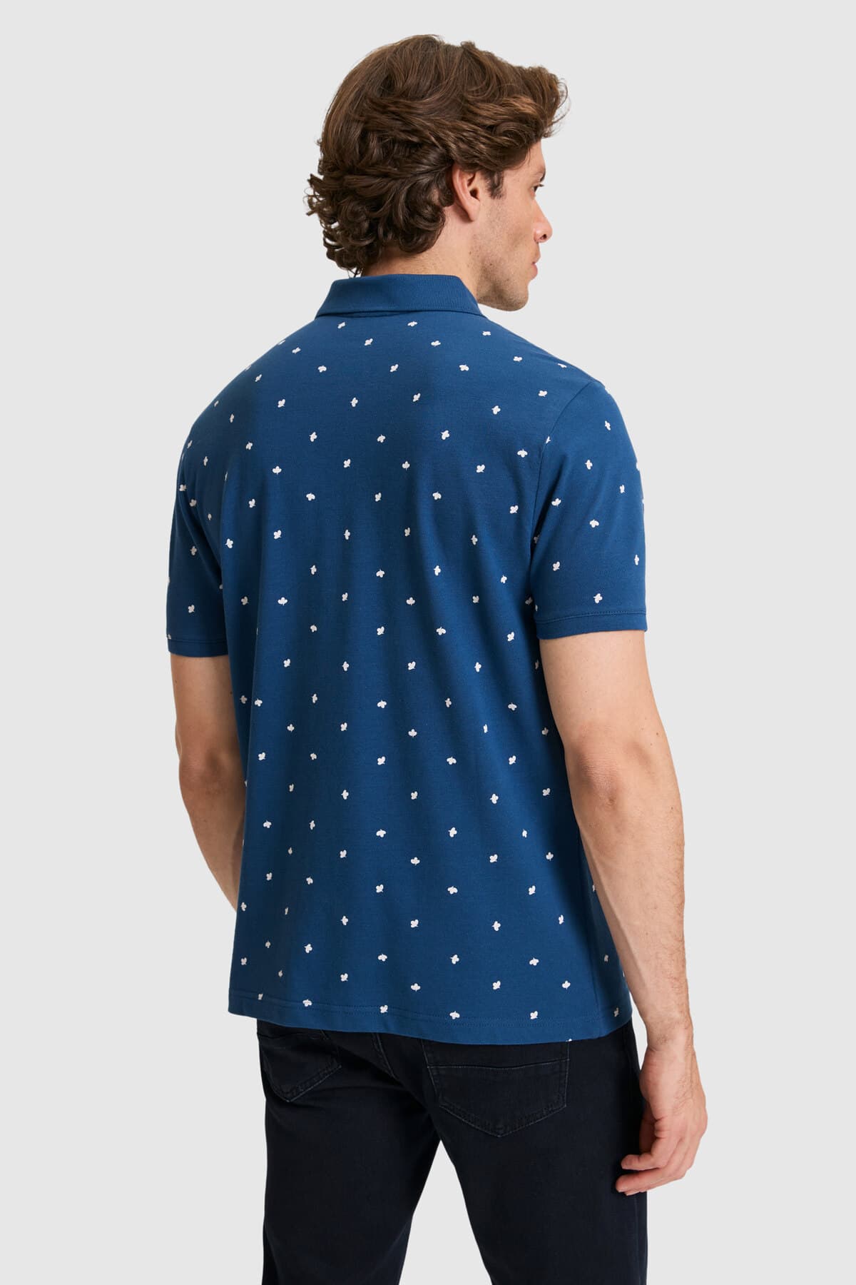 تیشرت مردانه U.S. Polo Assn. فیت معمولی یقه پولو سرمهای روشن مدل 50327004-VR059 تیشرت مردانه U.S. Polo Assn. فیت معمولی یقه پولو سرمهای روشن مدل 50327004-VR059