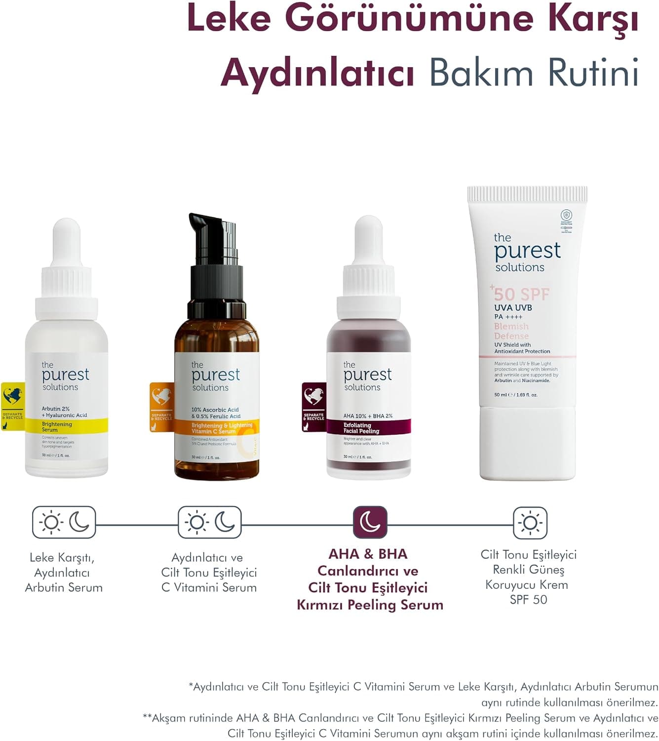 سرم لایهبردار قرمز The Purest Solutions احیاکننده و یکنواختکننده رنگ پوست AHA 10% + BHA 2% 30 ml سرم لایهبردار قرمز The Purest Solutions احیاکننده و یکنواختکننده رنگ پوست AHA 10% + BHA 2% 30 ml