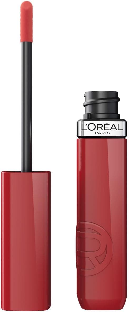 رژ لب مایع براق L'Oreal Paris Infaillible Laque Resistance مدل 215 Drunk in Rose رژ لب مایع براق L'Oreal Paris Infaillible Laque Resistance مدل 215 Drunk in Rose