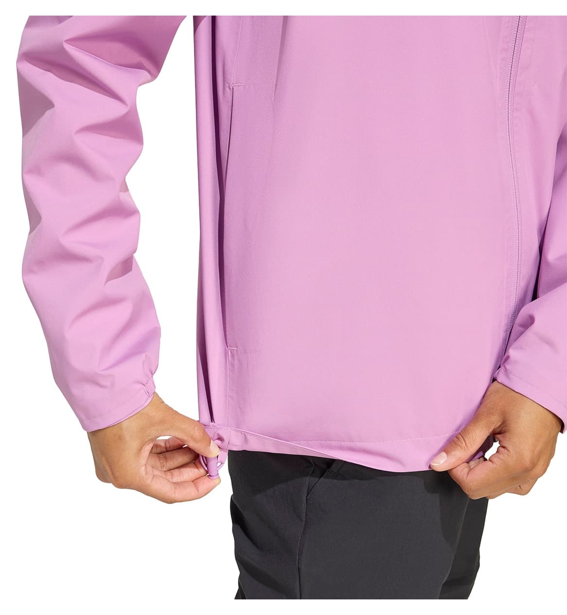 کاپشن زنانه adidas مناسب فضای باز Multi Essentials 2L Rain بنفش مدل JY0481 کاپشن زنانه adidas مناسب فضای باز Multi Essentials 2L Rain بنفش مدل JY0481