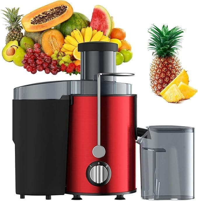 آبمیوهگیری سانتریفیوژ چندکاره 800 وات دو سرعته برای میوه و سبزی آبمیوهگیری سانتریفیوژ چندکاره 800 وات دو سرعته برای میوه و سبزی