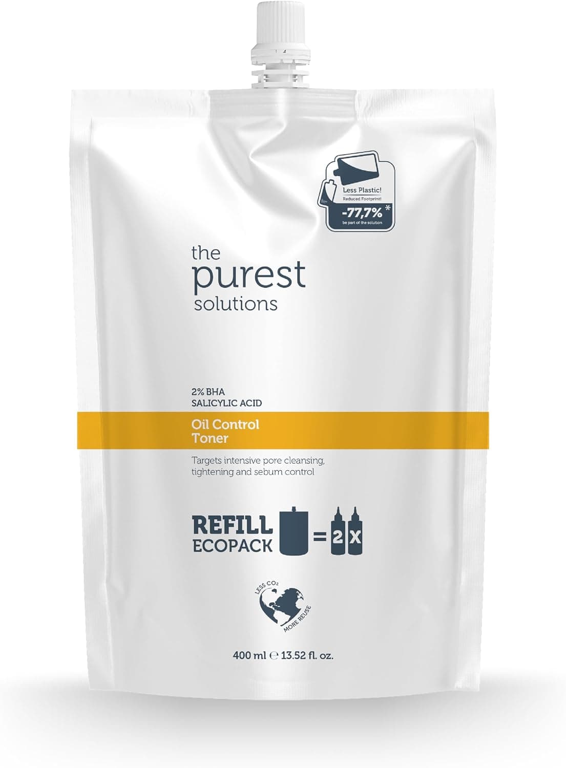 تونر صورت The Purest Solutions سالیسیلیک اسید پوست چرب و مختلط 200 ml تونر صورت The Purest Solutions سالیسیلیک اسید پوست چرب و مختلط 200 ml