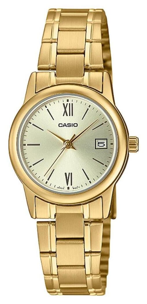 ساعت مچی زنانه Casio مدل LTP-V002G-9B3UDF ساعت مچی زنانه Casio مدل LTP-V002G-9B3UDF
