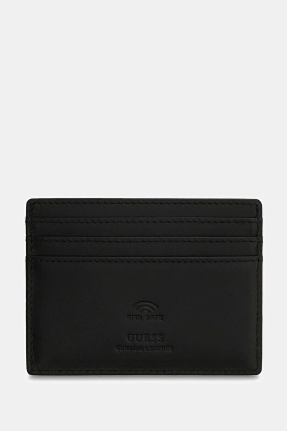 کیف کارت مردانه Guess چرمی مدل Ford کیف کارت مردانه Guess چرمی مدل Ford