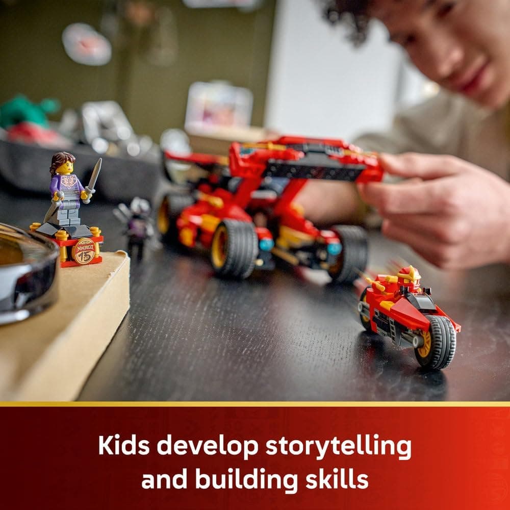 لگو NINJAGO X-1 Ninja Charger نسخه پانزدهمین سالگرد مدل 71867 لگو NINJAGO X-1 Ninja Charger نسخه پانزدهمین سالگرد مدل 71867