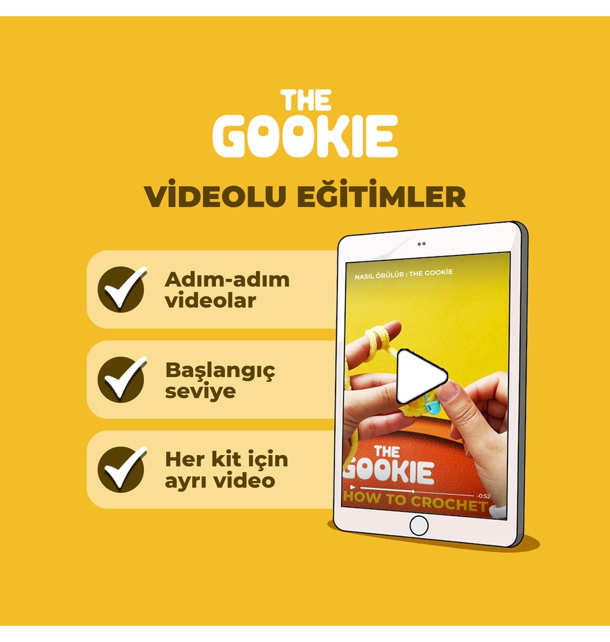 کیت قلاببافی عروسک آمیگورومی پنگوئن The Gookie کیت قلاببافی عروسک آمیگورومی پنگوئن The Gookie