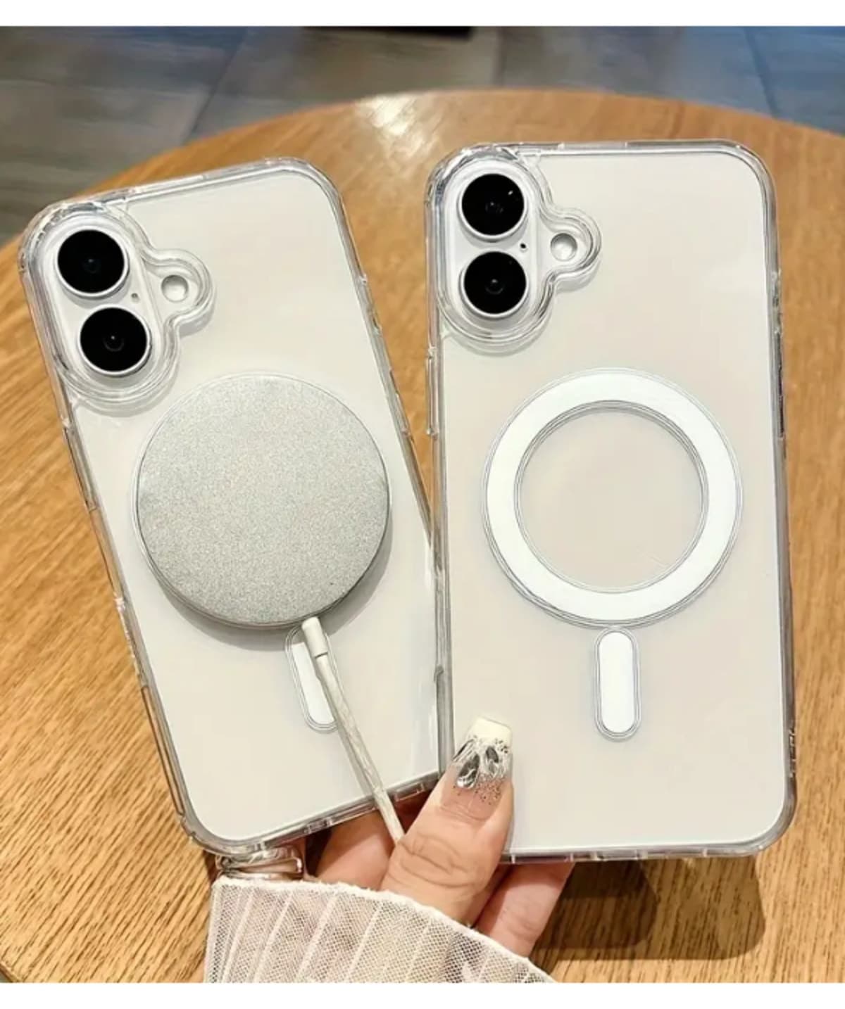 قاب گوشی KVK PRİVACY مدل Iphone 16 شفاف MagSafe ضد ضربه برجستگی دوربین قاب گوشی KVK PRİVACY مدل Iphone 16 شفاف MagSafe ضد ضربه برجستگی دوربین