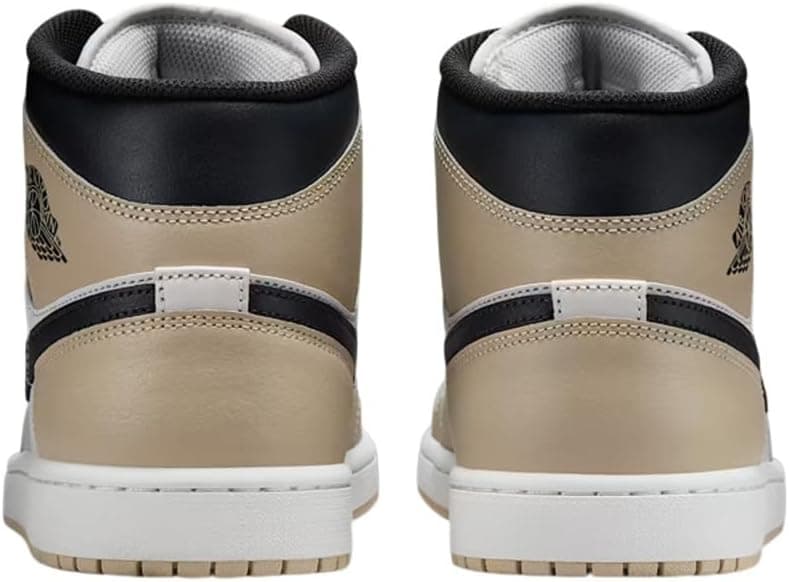 کفش اسپرت ساقدار یونیسکس Nike چرمی سفید قهوهای دودی مدل Air Jordan 1 MID SE کفش اسپرت ساقدار یونیسکس Nike چرمی سفید قهوهای دودی مدل Air Jordan 1 MID SE