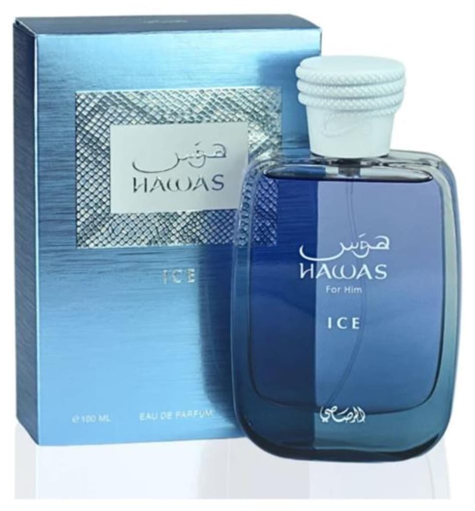 عطر مردانه Rasasi Hawas Ice EDP 100ml عطر مردانه Rasasi Hawas Ice EDP 100ml