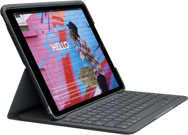 کیف تبلت Logitech مدل Slim Folio برای iPad نسل ۷ و ۸ کیف تبلت Logitech مدل Slim Folio برای iPad نسل ۷ و ۸